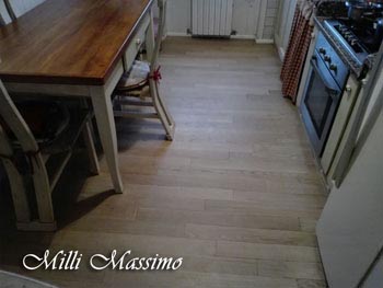 Alcuni tipi di parquet sono adatti ad ambienti umidi come bagno e cucina