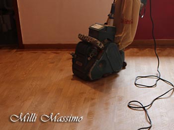 Esistono vari tipi di levigatura per il parquet