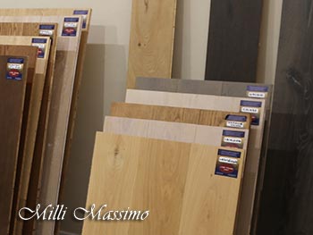 Varie essenze di parquet