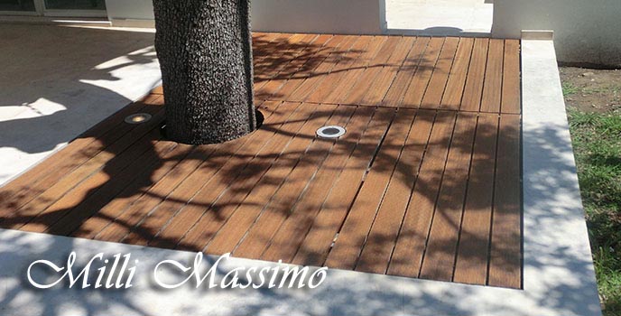 Milli Parquet - Tipologie di pavimento: pavimento per esterni o decking