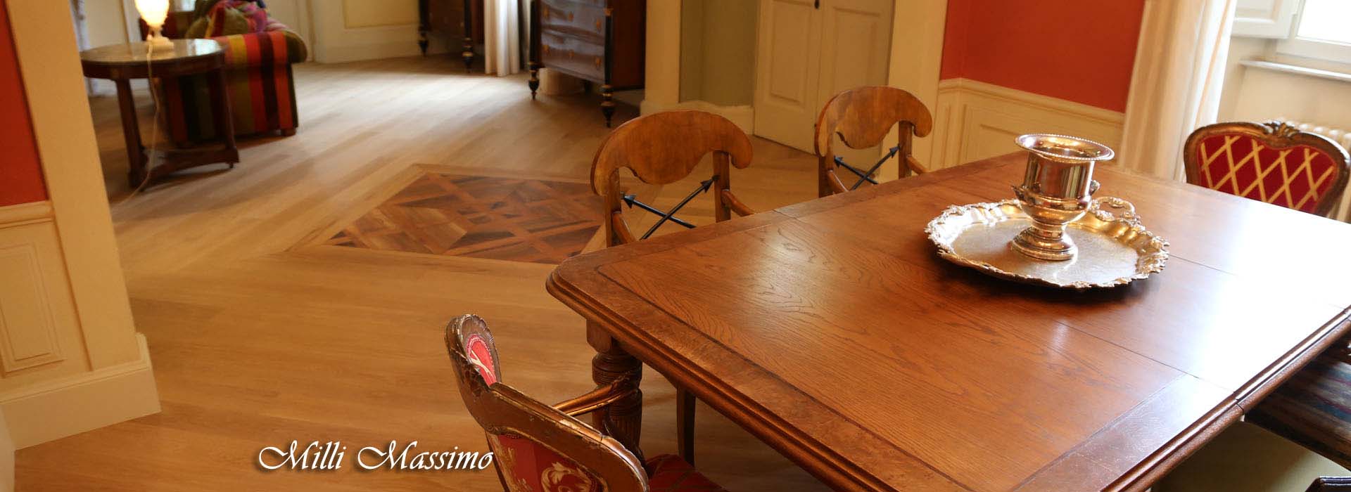 Rivestimento pavimenti e pareti in legno