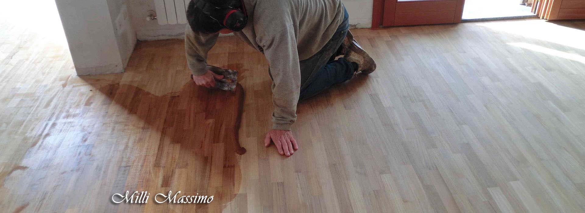 Levigatura e Verniciatura del parquet